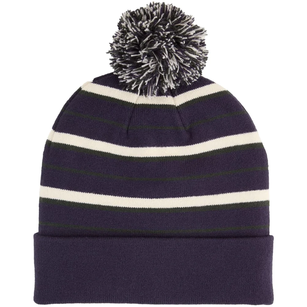 Puma Pom Beanie - Deep Navy/Alpine Snow - Image 3