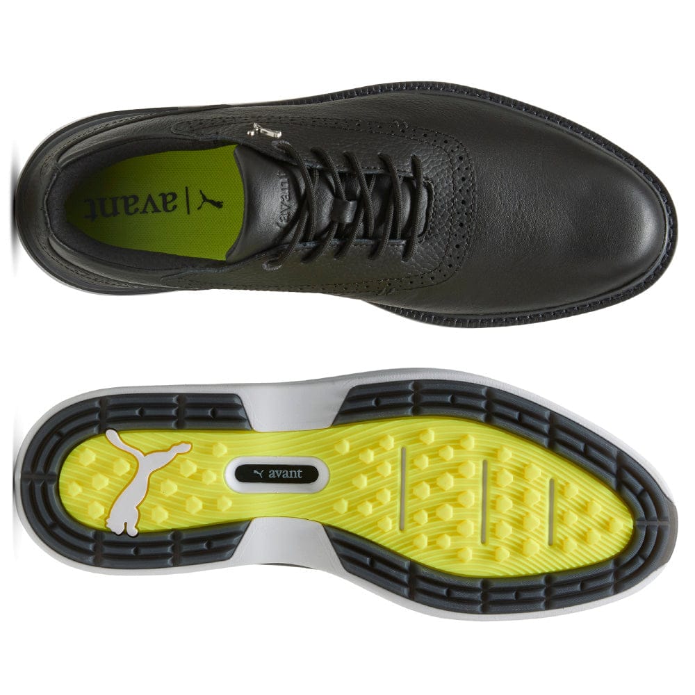 Puma Avant 2.0 Waterproof Spikeless Shoes - Puma Black/Flat Dark Gray/Lemon Crush - Image 2