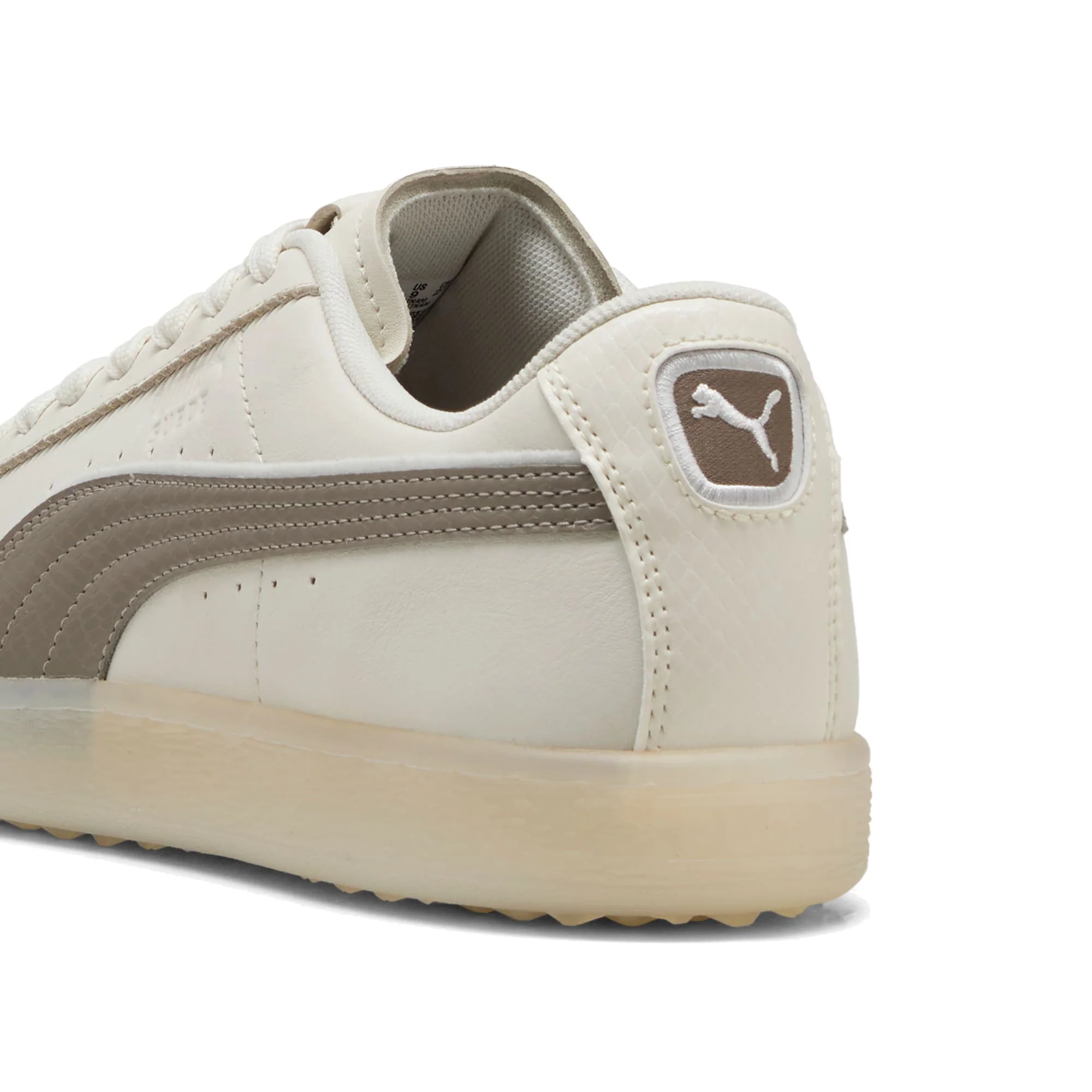 Puma Suede Spikeless Shoes - Warm White/Mouse Grey - Image 5