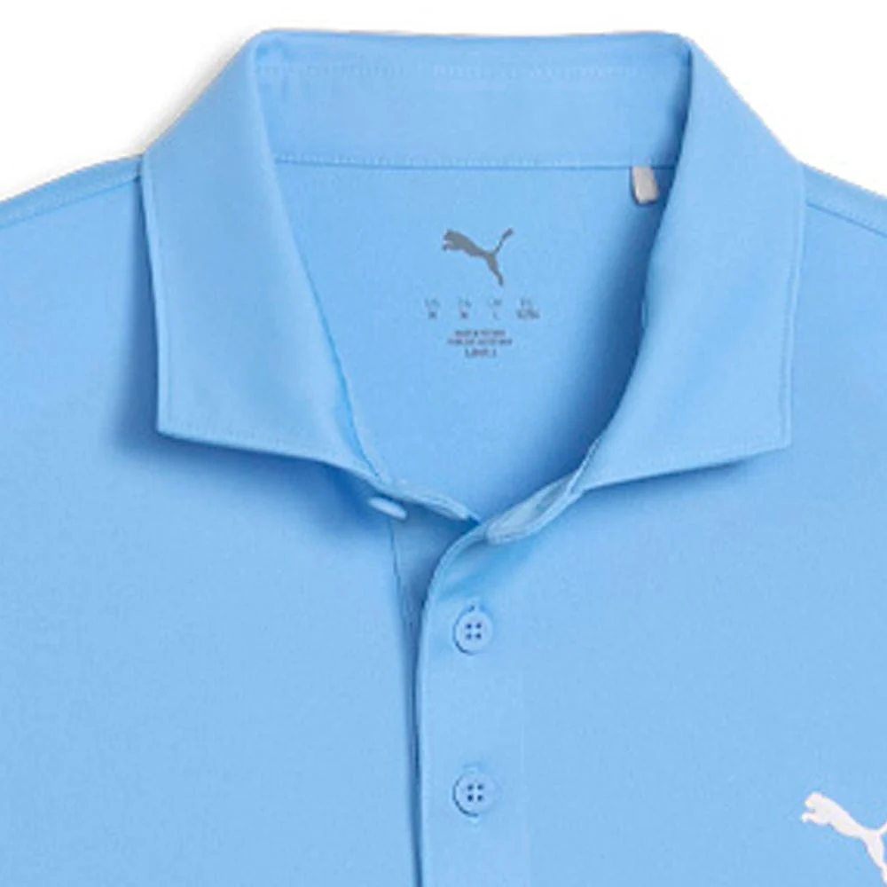 Puma Pure 3.0 Polo Shirt - Team Light Blue - Image 3