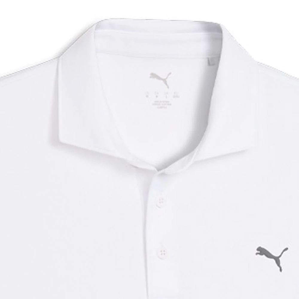 Puma Pure 3.0 Polo Shirt - White Glow - Image 3
