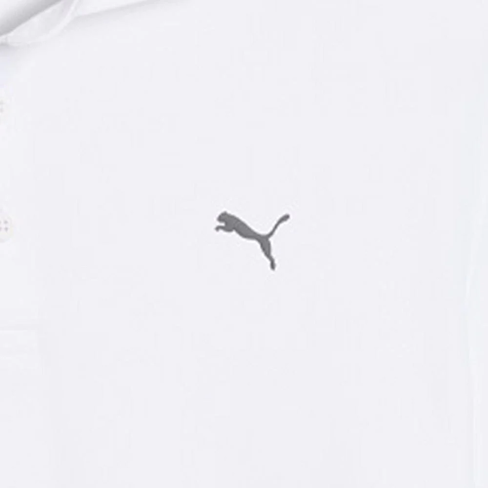 Puma Pure 3.0 Polo Shirt - White Glow - Image 5