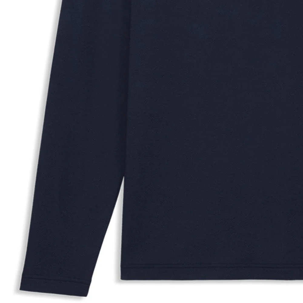 Puma Pure 3.0 Texture 1/4 Zip Pullover - Deep Navy/White Glow - Image 4