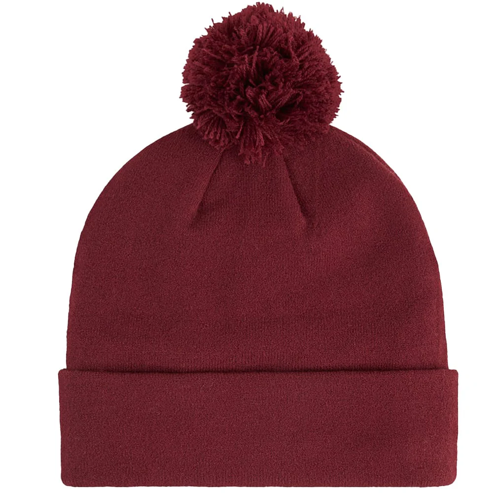 Puma WRMLBL Removable Pom Beanie - Ruby Shimmer - Image 3