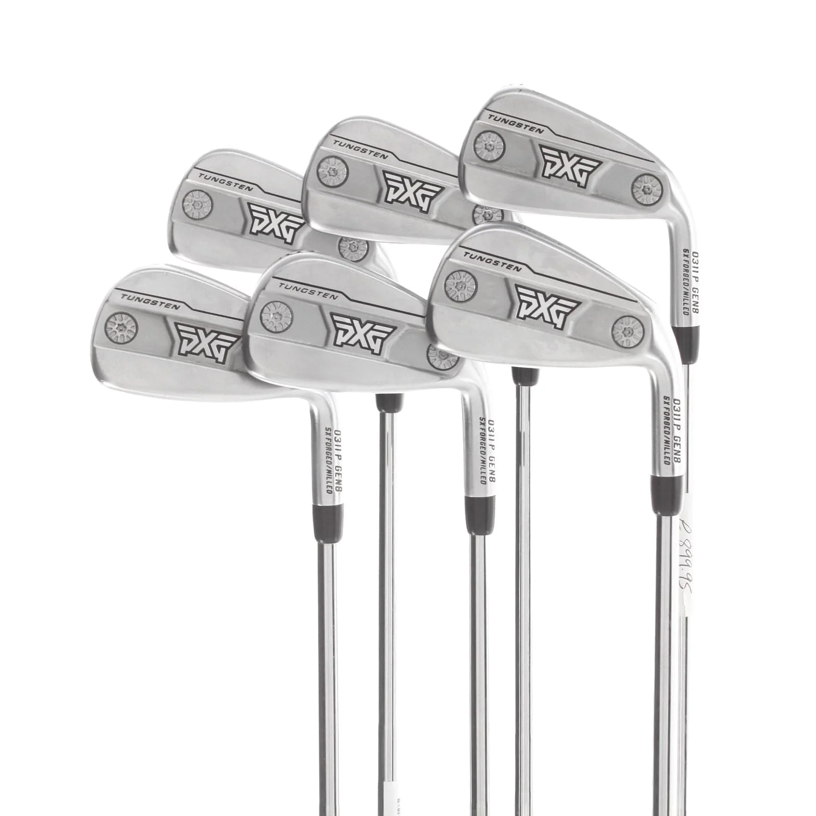 PXG 0311 P Gen8 Steel Mens Right Hand Irons 5-PW Extra Stiff - KBS Tour 130