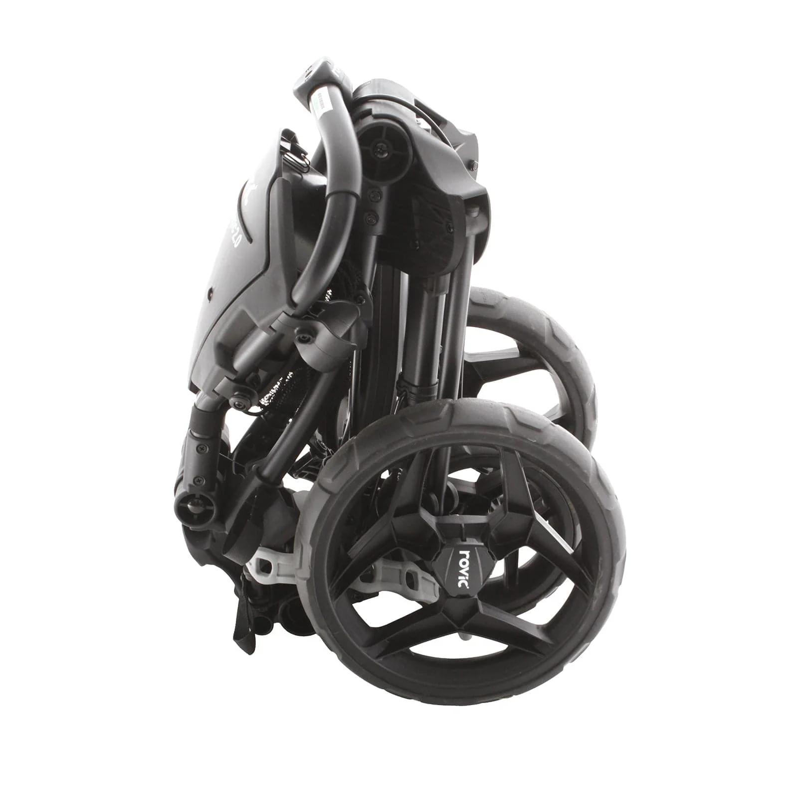 Rovic RV1C 2.0 3-Wheel Push/Pull Trolley - Black - Image 5