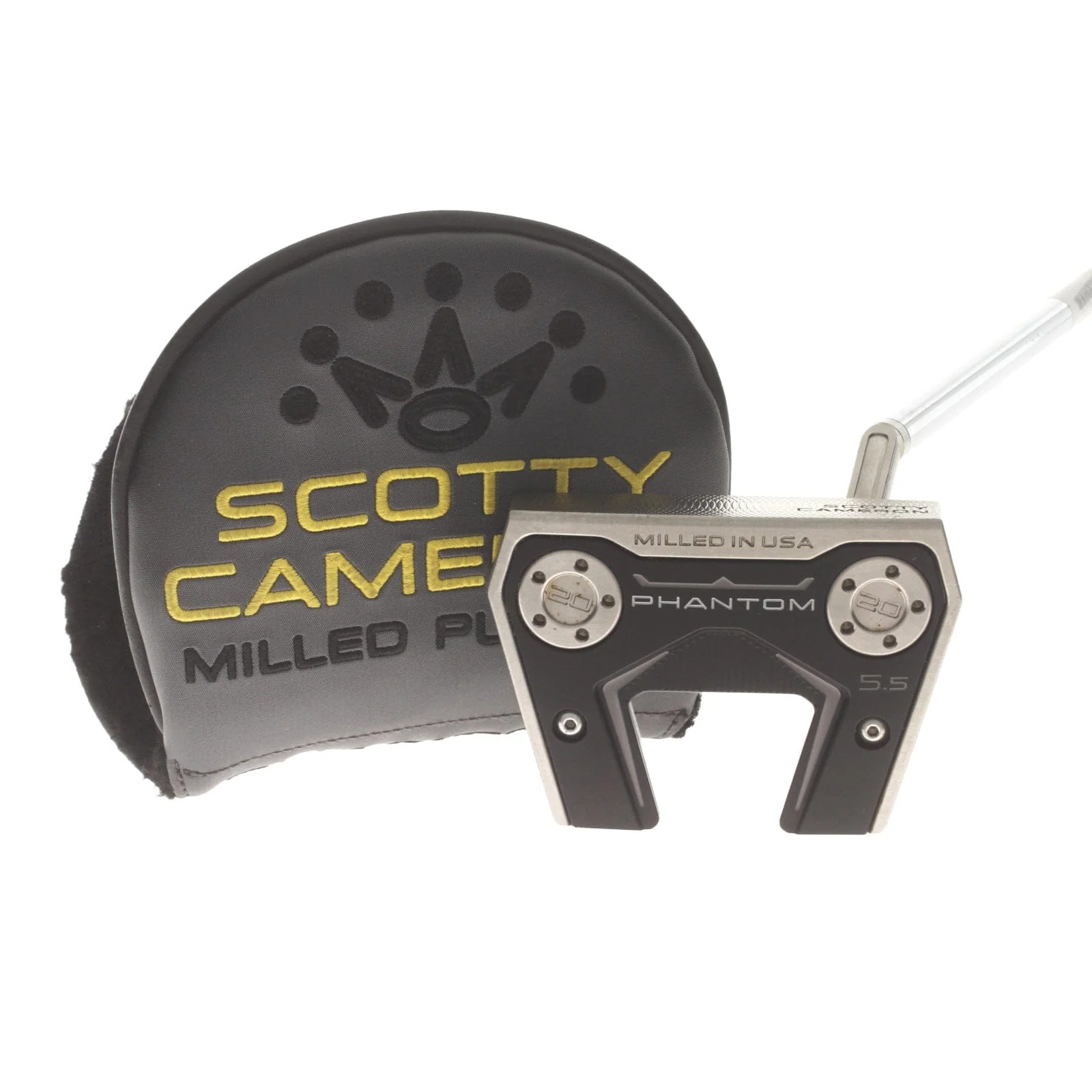 Scotty Cameron 2024 Phantom 5.5 Mens Right Hand Putter 34" Mallet - Scotty Cameron Studio Design