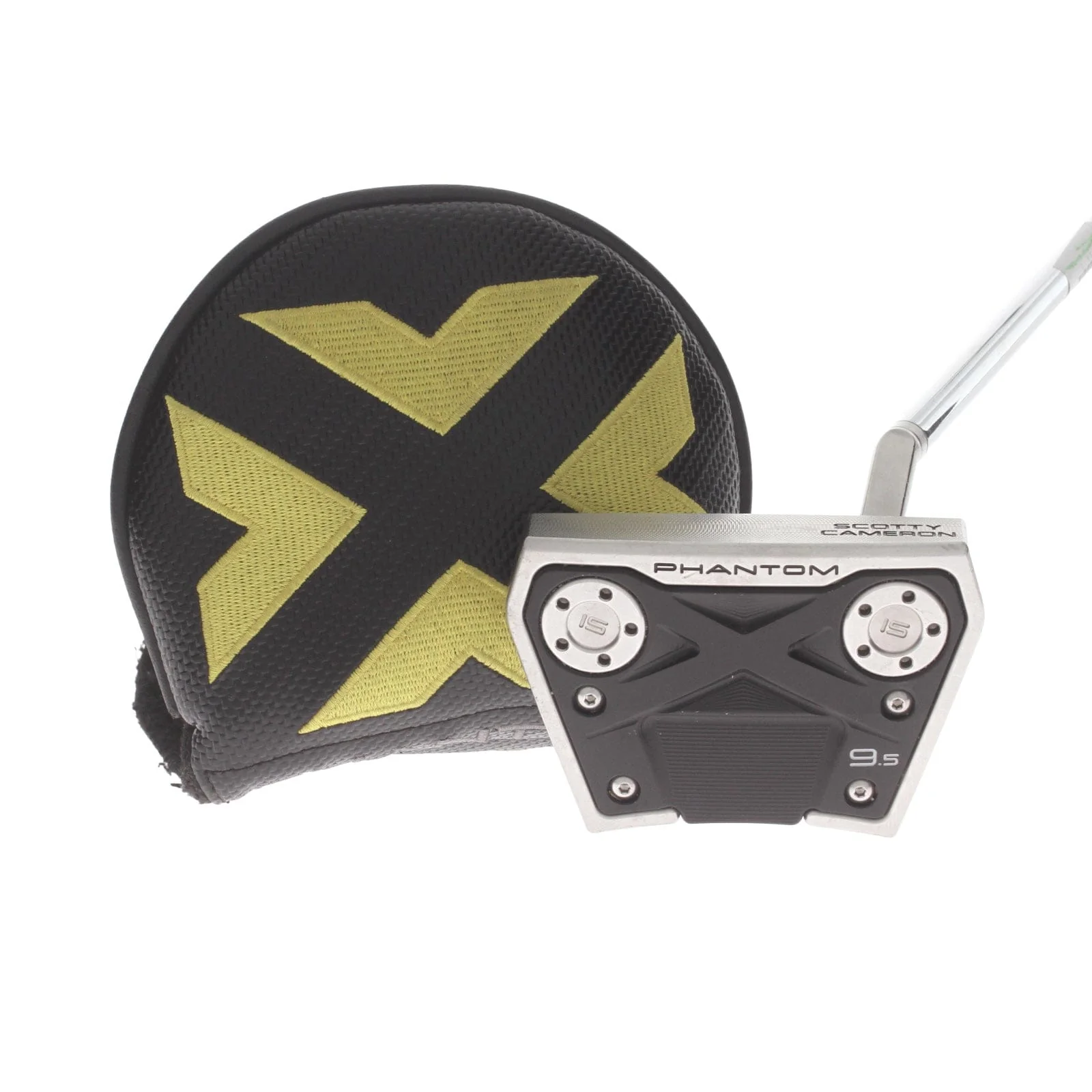 Scotty Cameron Phantom X 9.5 Mens Right Hand Putter 34" Mallet - Scotty Cameron Grip