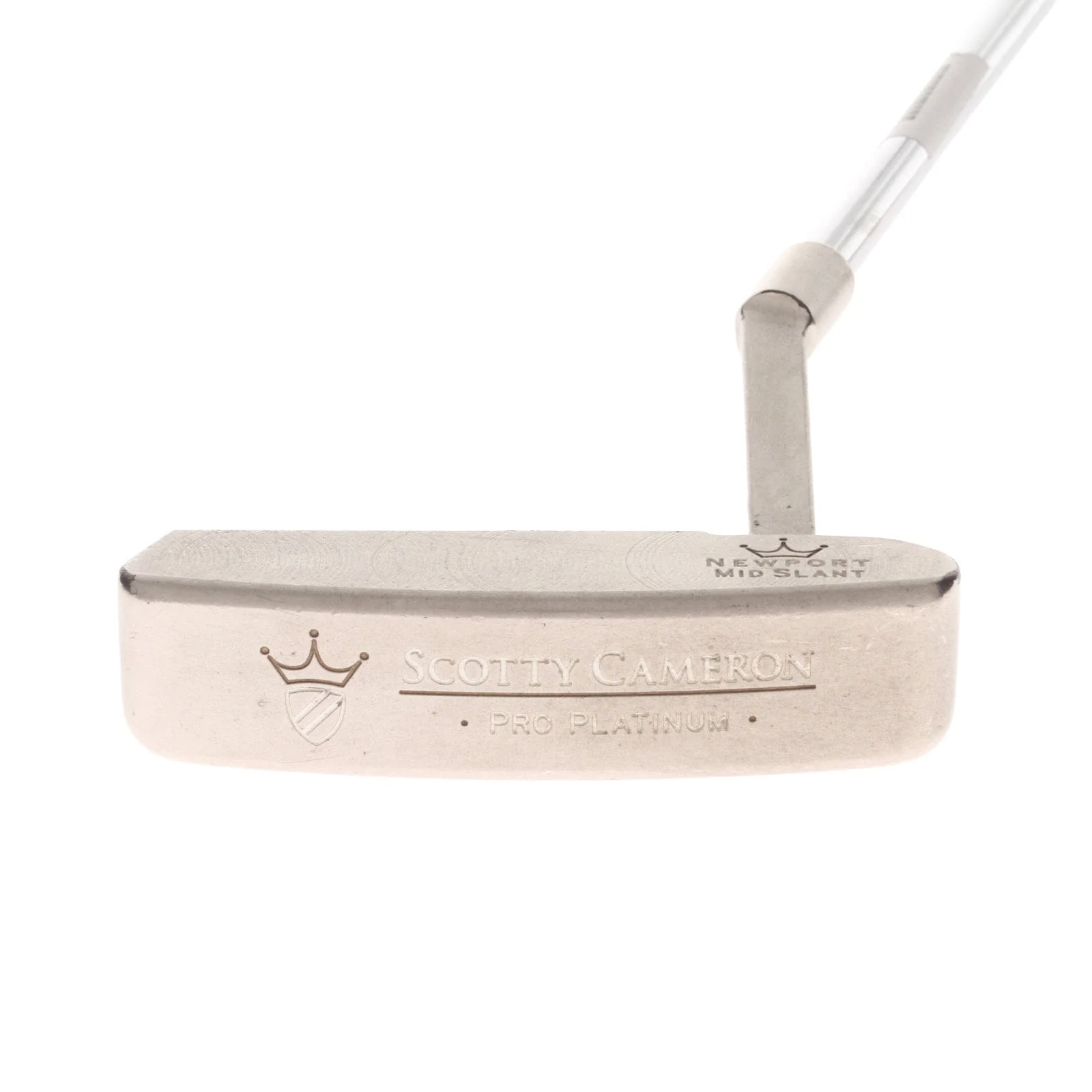 Scotty Cameron Pro Platinum Newport Mid Slant Mens Right Hand Putter 33" Blade - Super Stroke Flatso 2.0 - Image 2