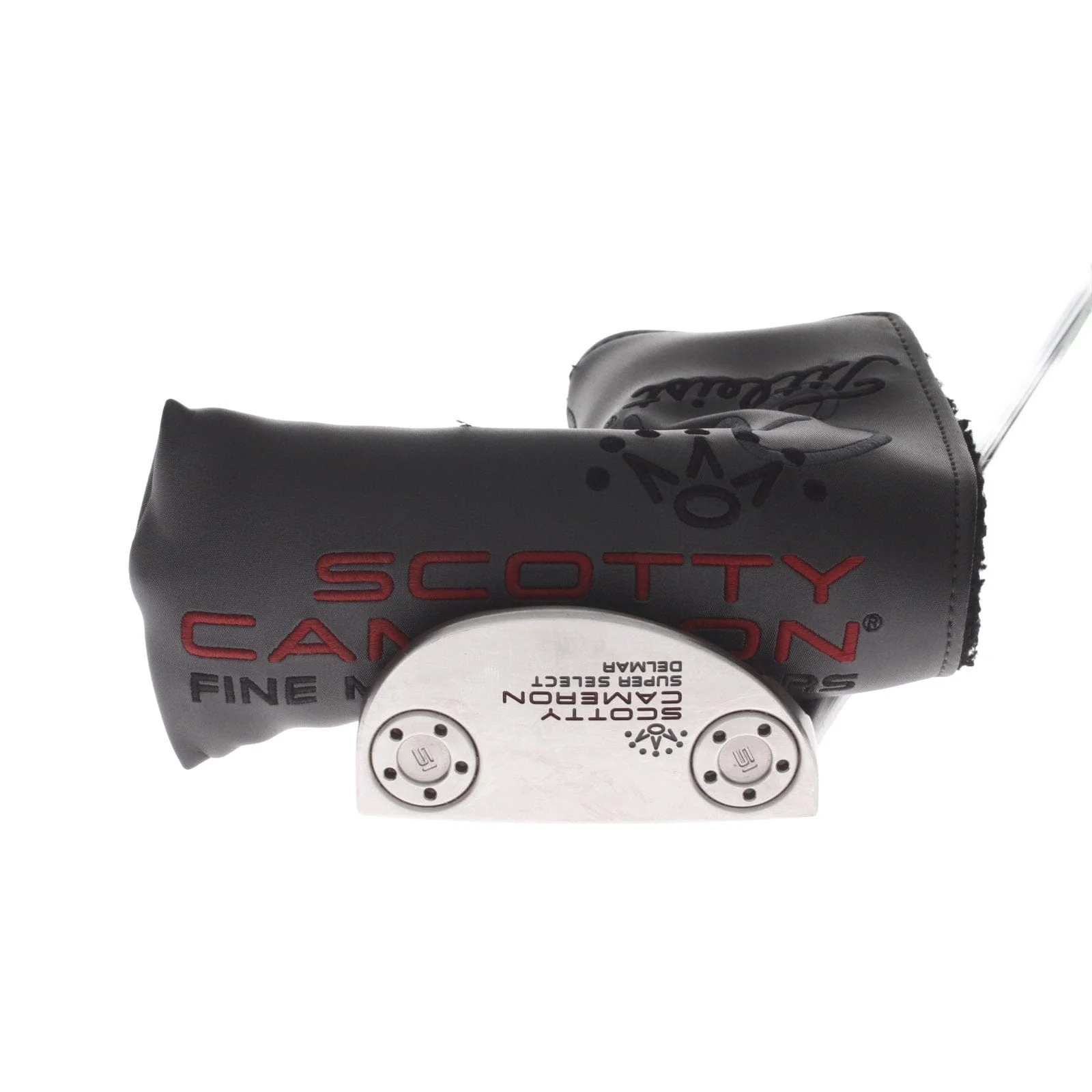 Scotty Cameron Super Select Delmar Mens Left Hand Putter 34" Mid-Mallet - Scotty Cameron Grip