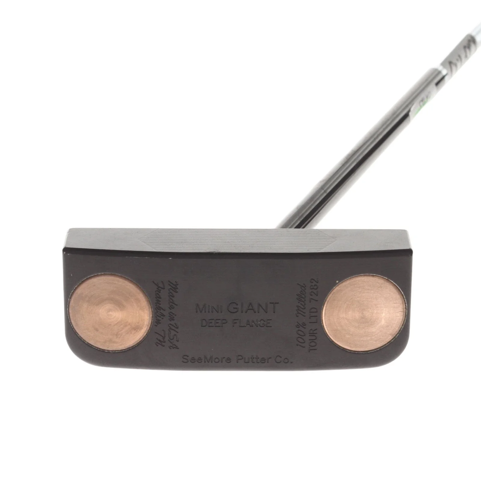 SeeMore Mini Giant Deep Flange Mens Right Hand Putter 35" Mid-Mallet - Super Stroke Lite Slim 3.0 - Image 2
