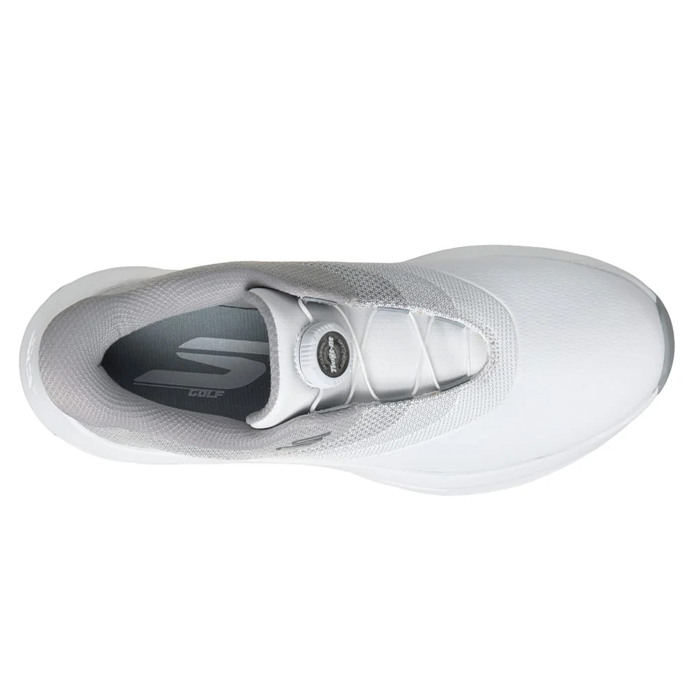 Skechers Flow Slip Ins Spikeless Waterproof Shoes - Twist Fit - White - Image 5