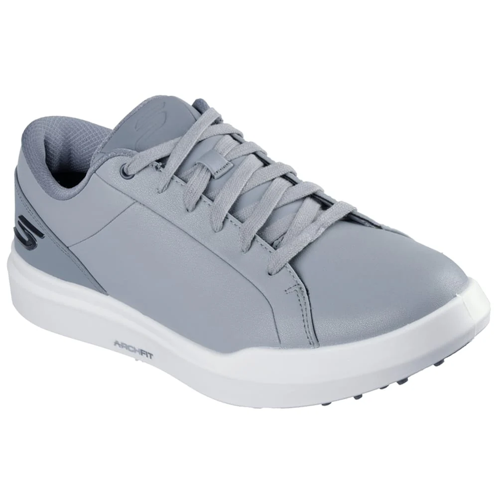 Skechers Go Golf Drive 6 Waterproof Spikeless Waterproof Shoes - Grey/White - Image 2