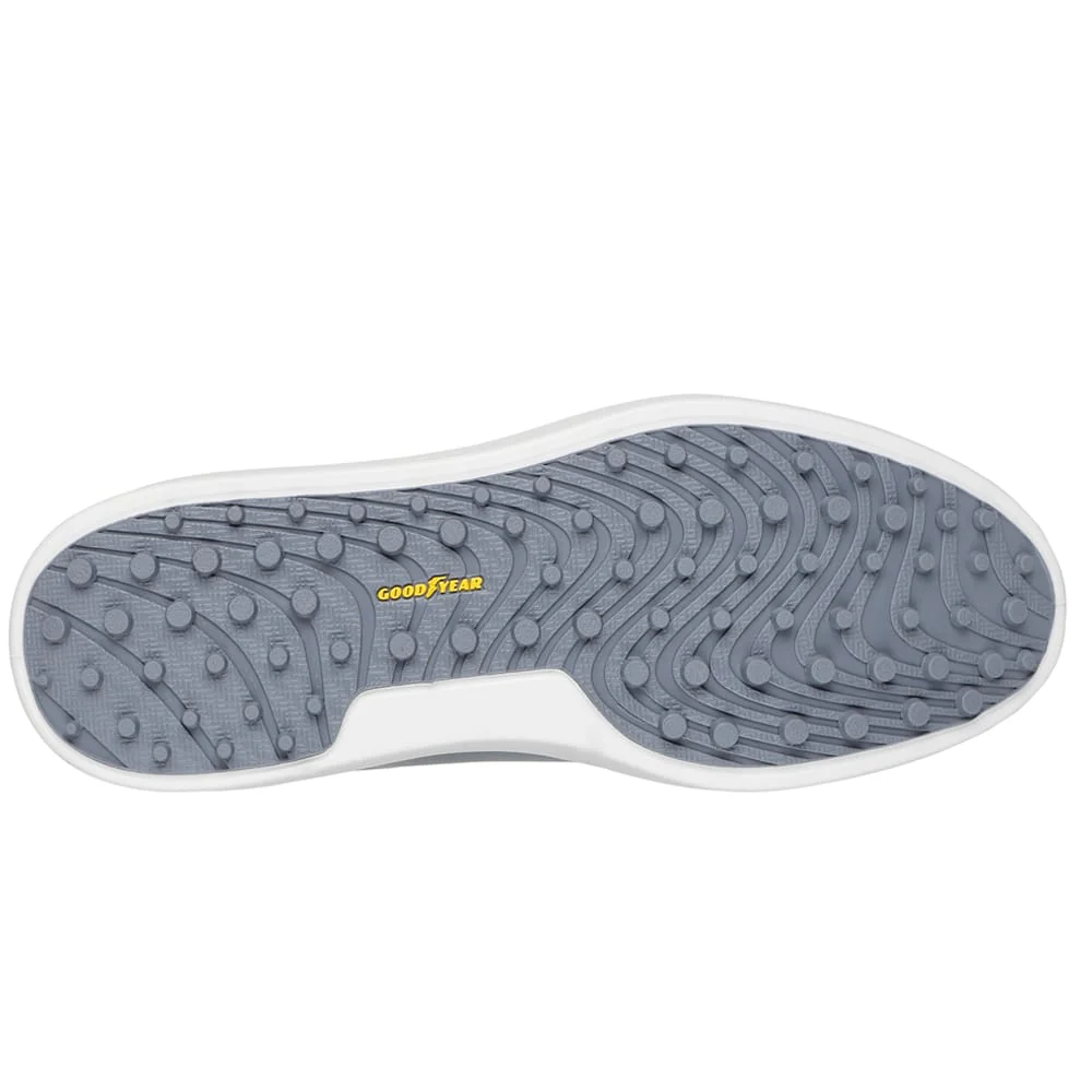 Skechers Go Golf Drive 6 Waterproof Spikeless Waterproof Shoes - Grey/White - Image 3