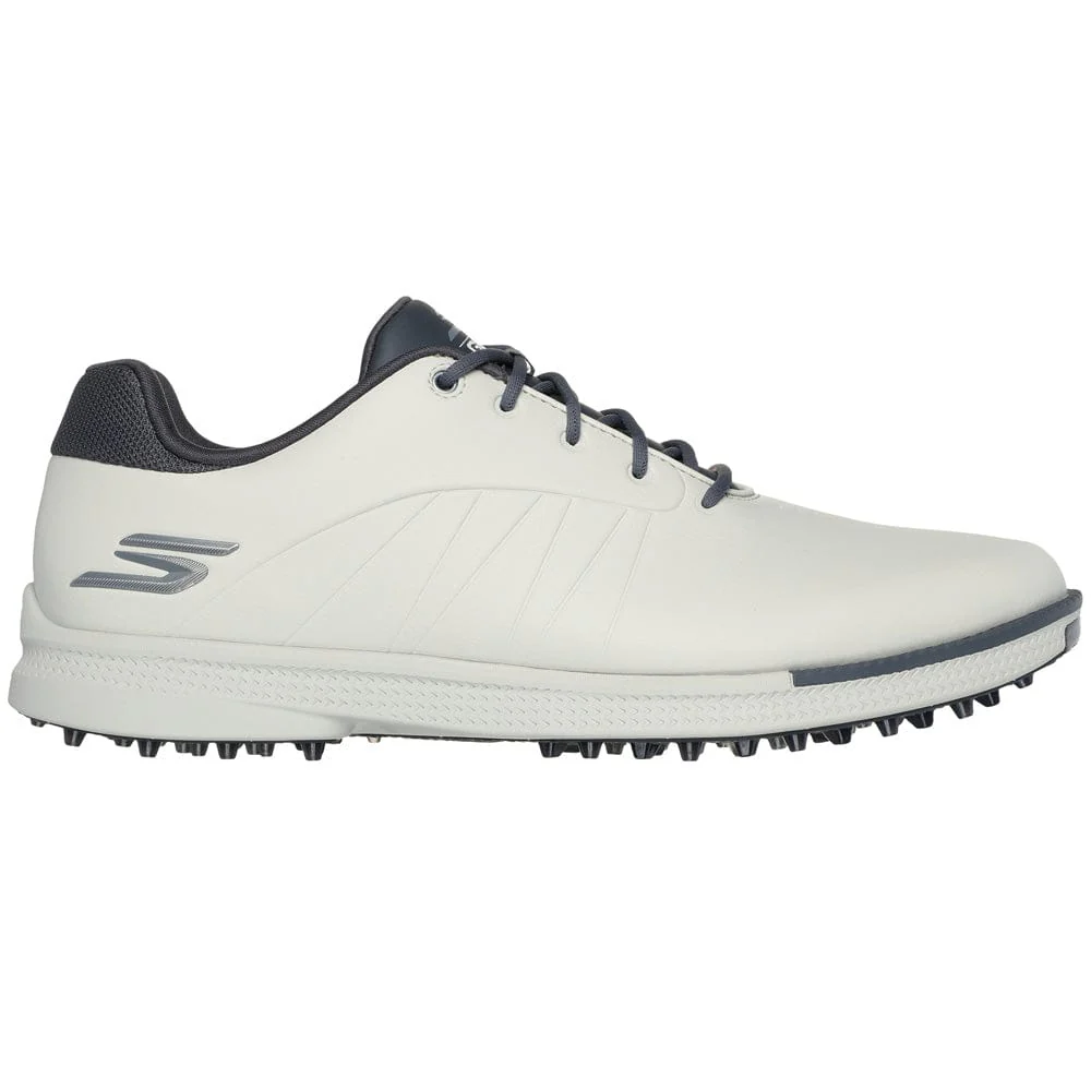 Skechers Go Golf Tempo GF Waterproof Spikeless Shoes - Natural/Grey
