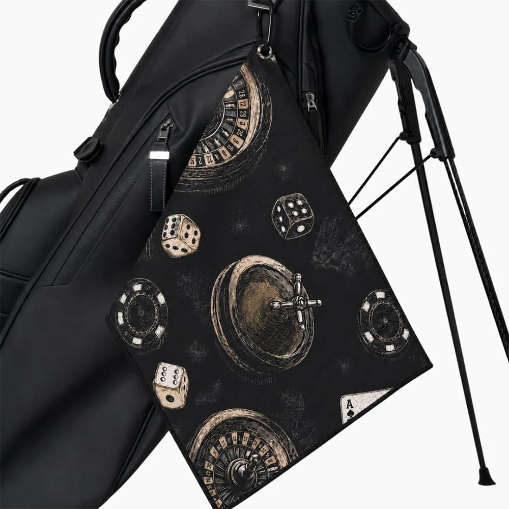 Skins Golf Casino Royale 2.0 Towel - Image 3