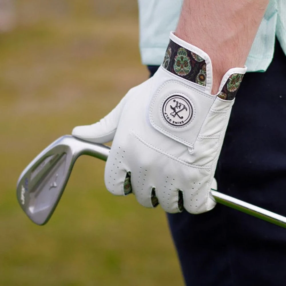 Skins Leather Golf Glove - Dia de los Muertos - Image 4