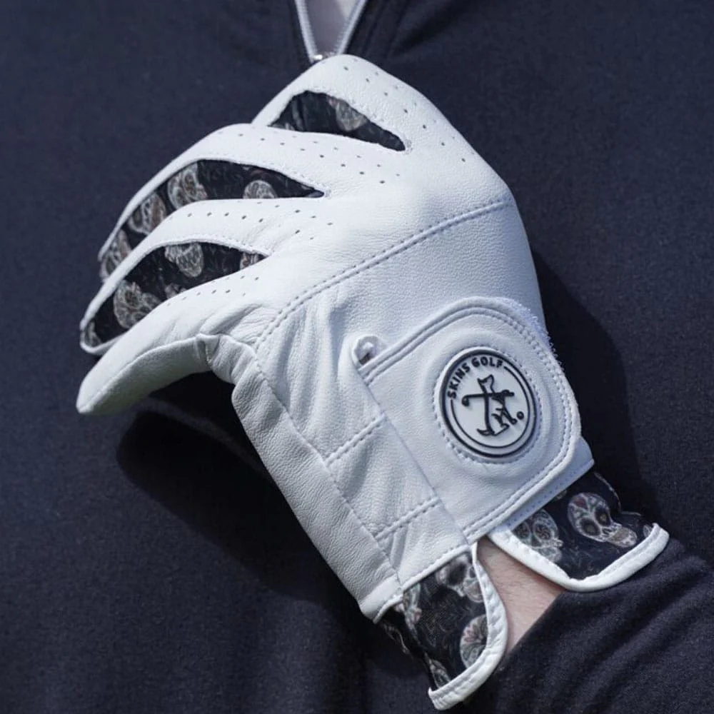 Skins Leather Golf Glove - Dia de los Muertos - Image 6
