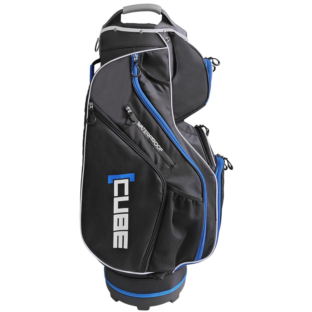 SkyMax Cube Waterproof Cart Bag - Black/Blue - Image 4