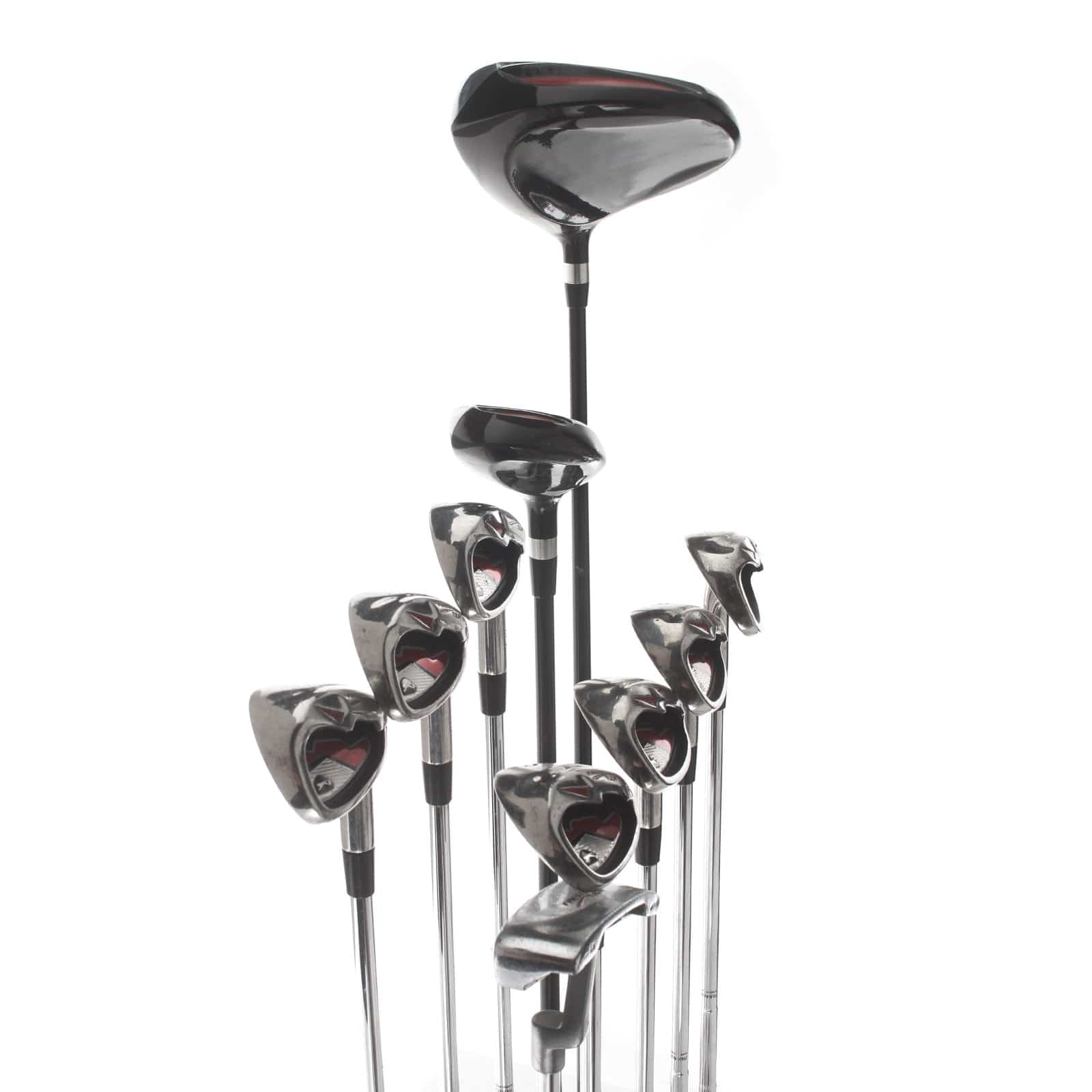 Slazenger FireSteel Clubs Set Steel Mens Right Hand Regular - Graphite/Steel - Image 3