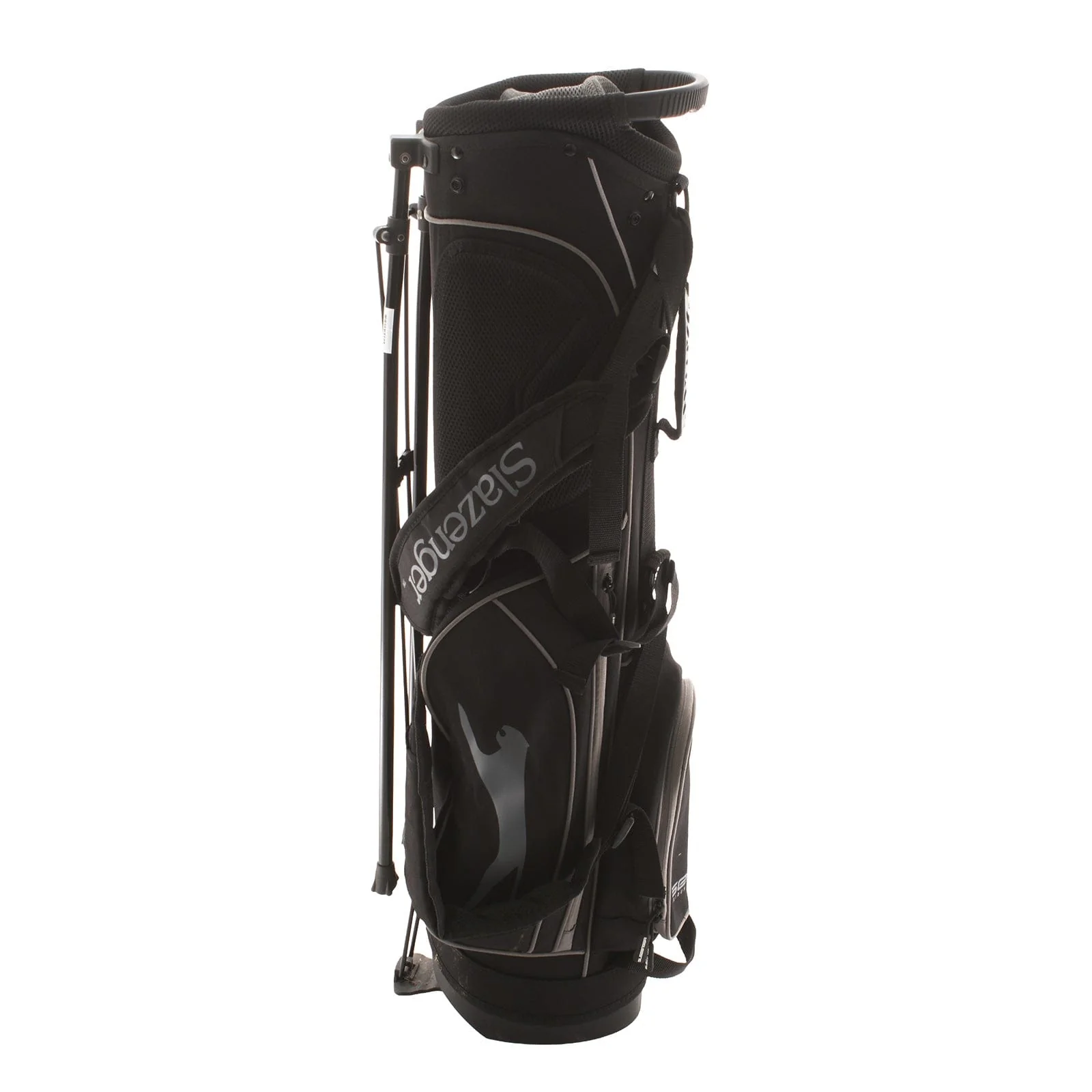 Slazenger Stand Bag - Black/Grey - Image 4