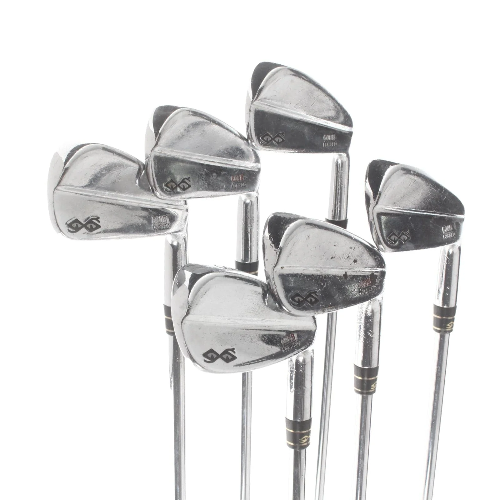 Snake Eyes 600B Forged Steel Mens Right Hand Irons 3-8 Stiff - Dynamic Gold - Image 2