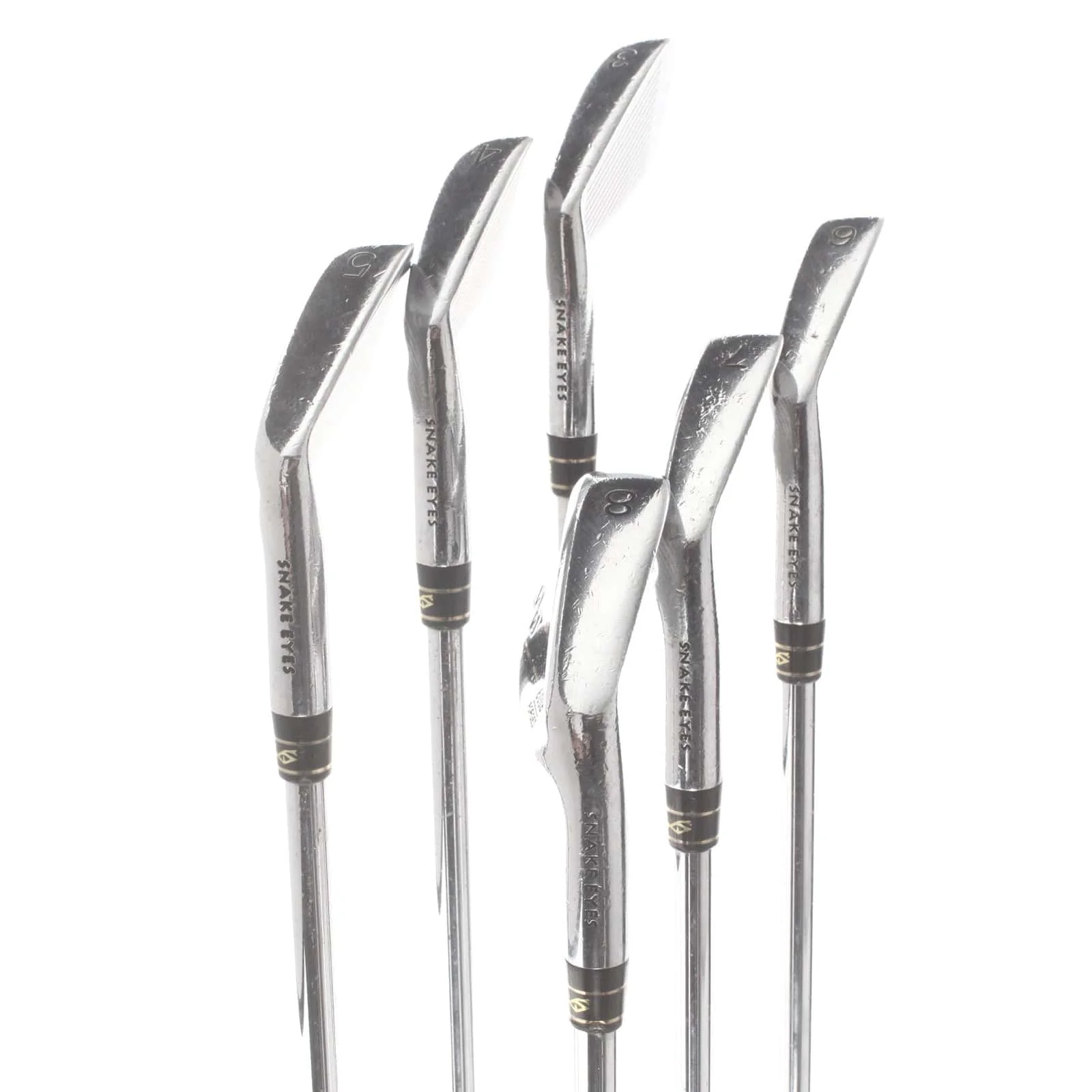 Snake Eyes 600B Forged Steel Mens Right Hand Irons 3-8 Stiff - Dynamic Gold - Image 3