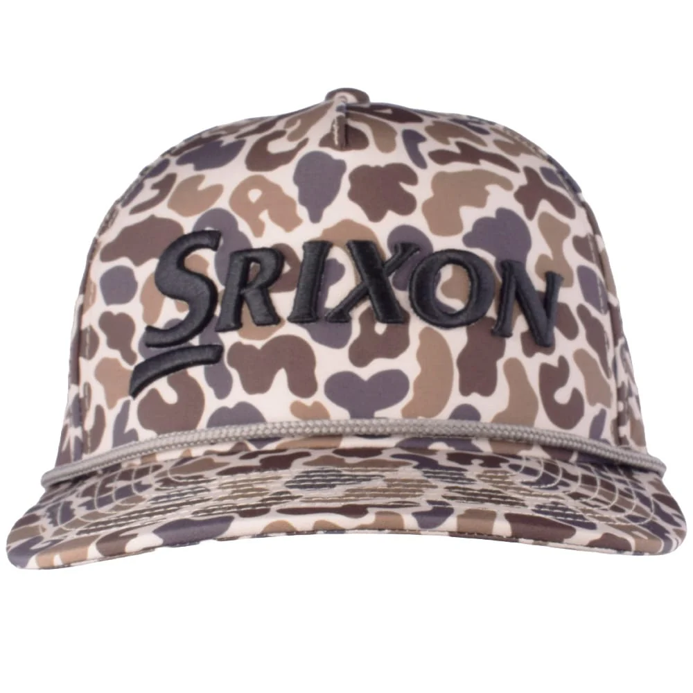 Srixon Logo Camo Cap - Brown