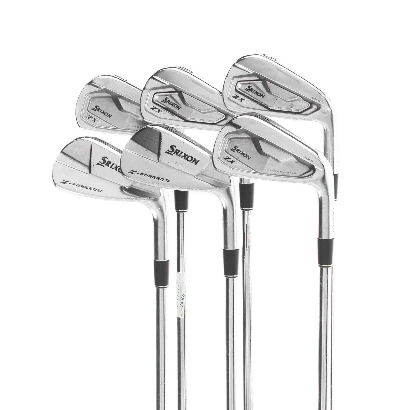 Srixon ZX5/ZX7/Z-Forged Combo Steel Mens Right Hand Irons 5-PW Regular - Project X LZ 115g