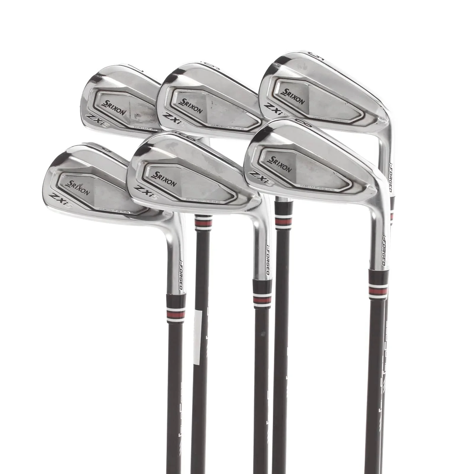 Srixon ZXi5 Graphite Mens Right Hand Irons 5-PW Stiff - Fujikura Axiom 125
