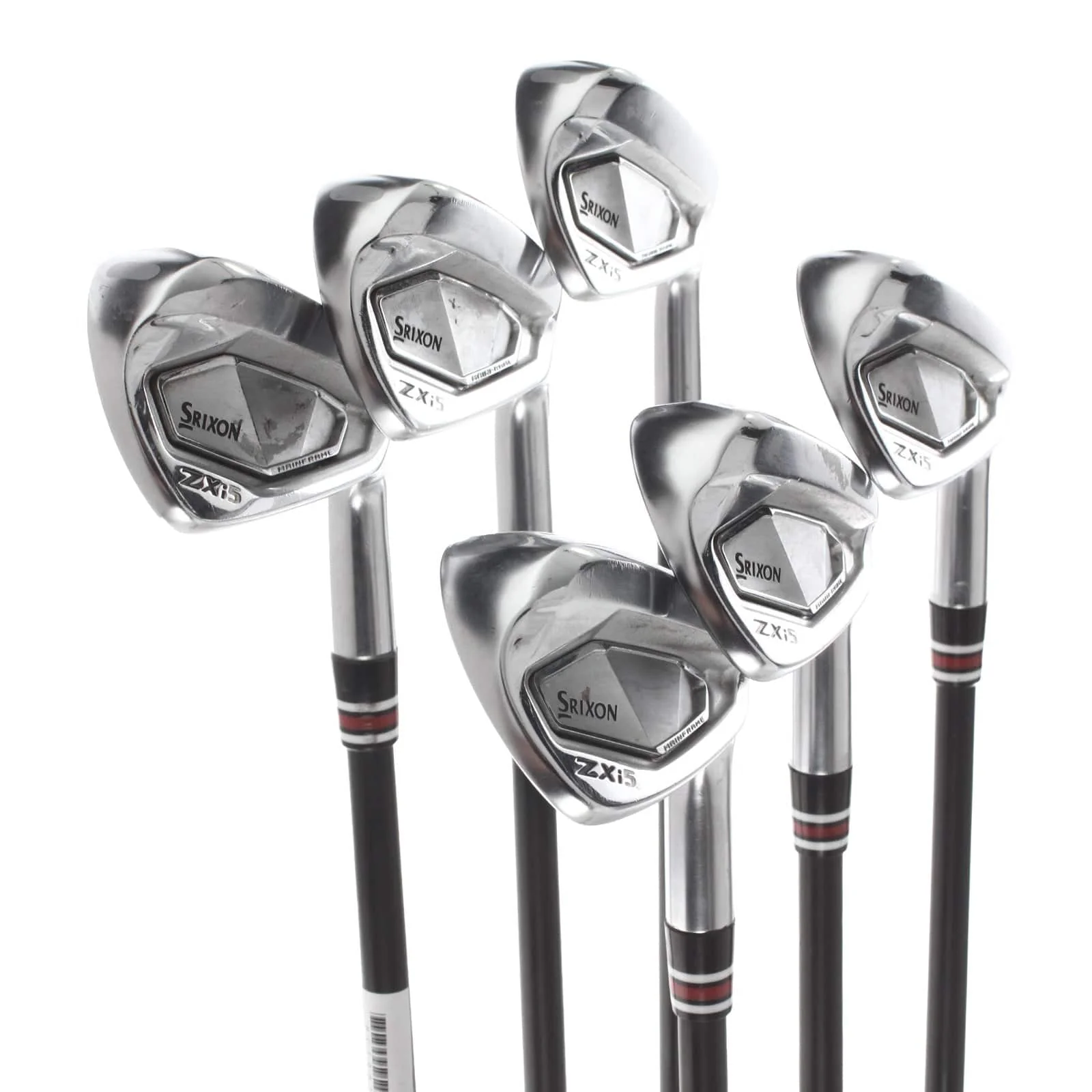 Srixon ZXi5 Graphite Mens Right Hand Irons 5-PW Stiff - Fujikura Axiom 125 - Image 2