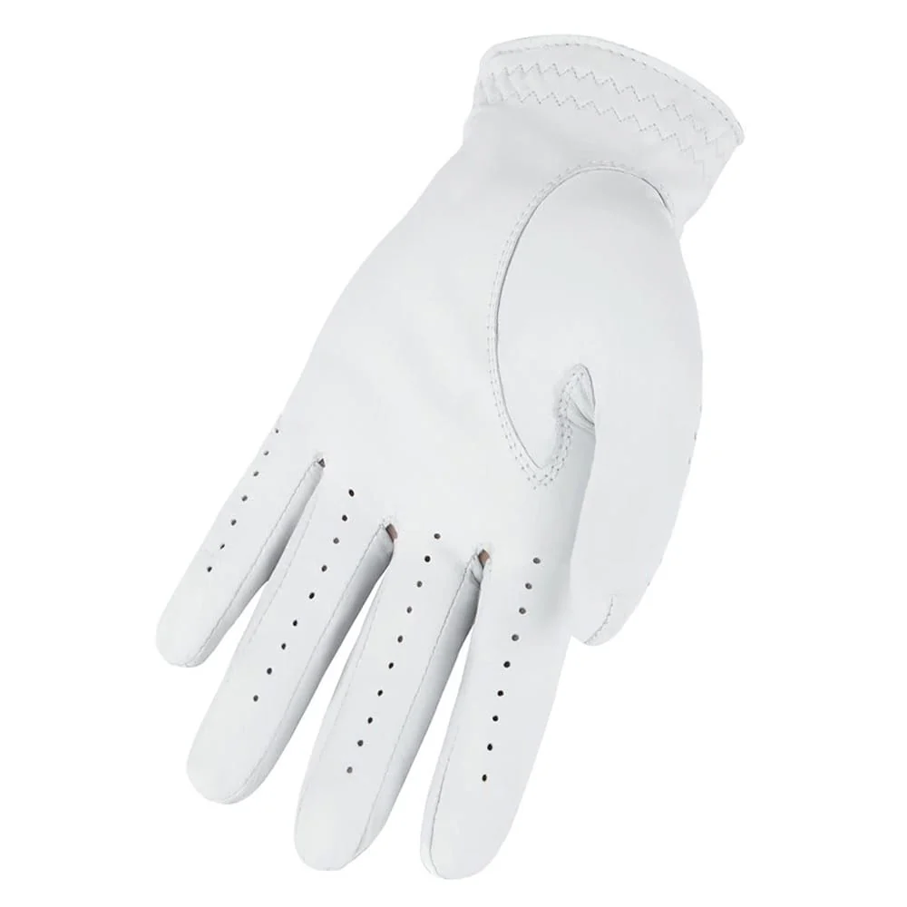 FootJoy Stasof Leather Golf Glove - White Gloves Men XL Left Hand (For Right Handed Golfers) - Image 2