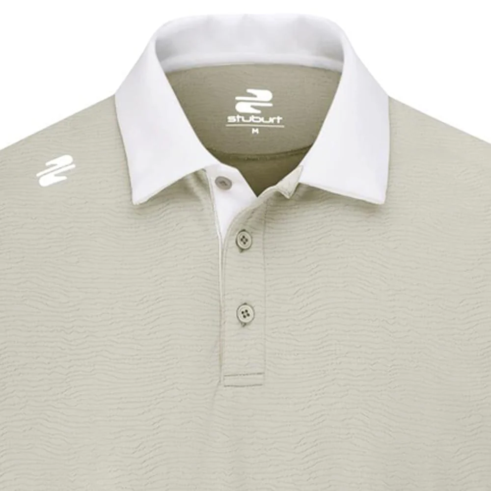 Stuburt Lit Polo Shirt - Chalk - Image 2