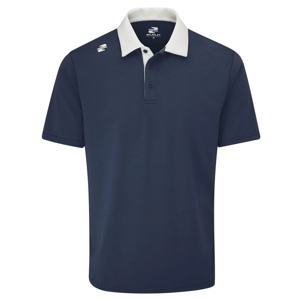 Stuburt Lit Polo Shirt - Steel Blue