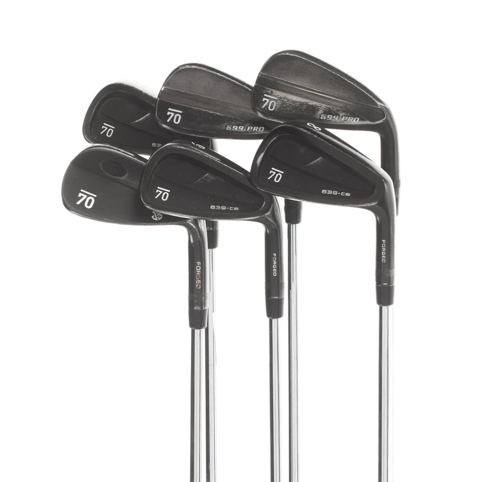 Sub 70 699 Pro/639-CB Combo Steel Mens Right Hand Irons 5-PW Regular - Project X LZ 5.5 115g