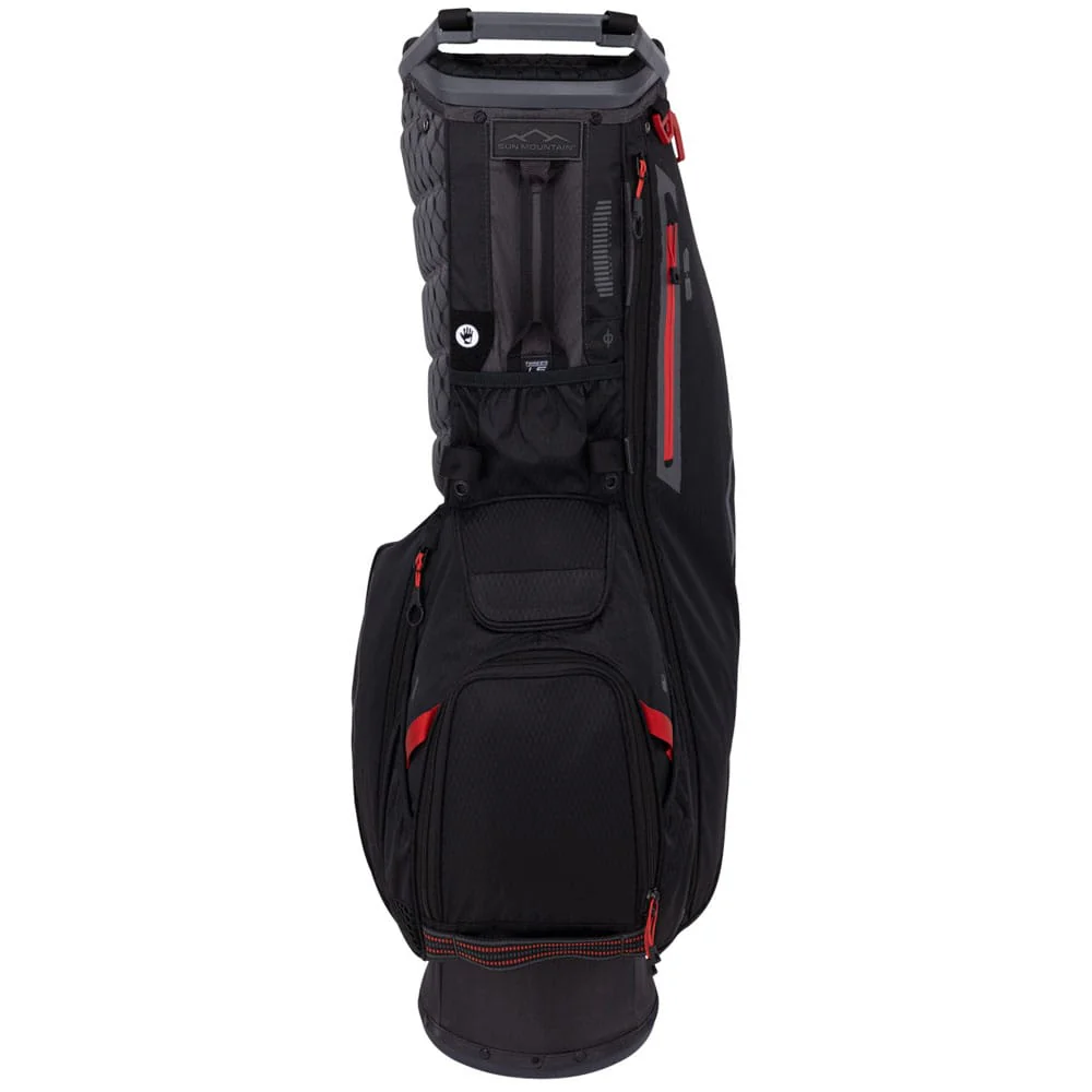 Sun Mountain 3.5LS Stand Bag - Steel/Black/Red - Image 2