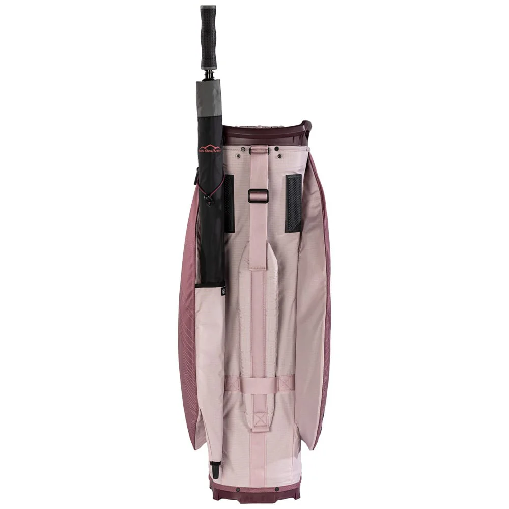 Sun Mountain C100 H2NO Waterproof Cart Bag - Mauve/Powder/Wine - Image 4