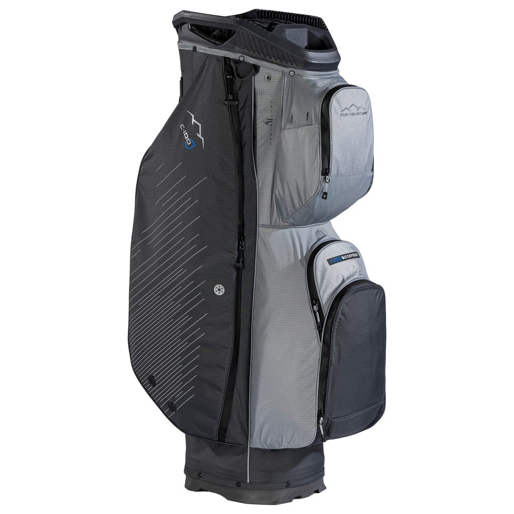 Sun Mountain C100 H2NO Waterproof Cart Bag - Steel/Cadet - Image 3