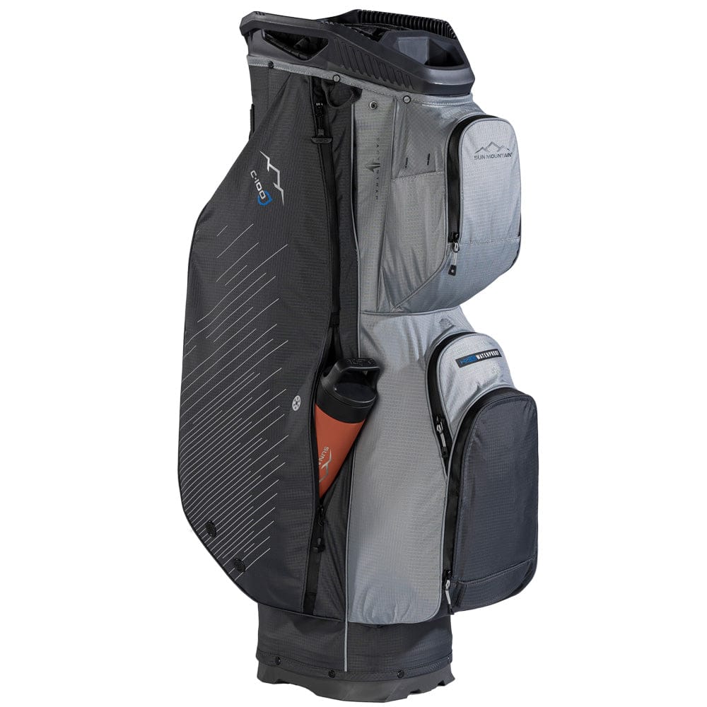 Sun Mountain C100 H2NO Waterproof Cart Bag - Steel/Cadet - Image 5