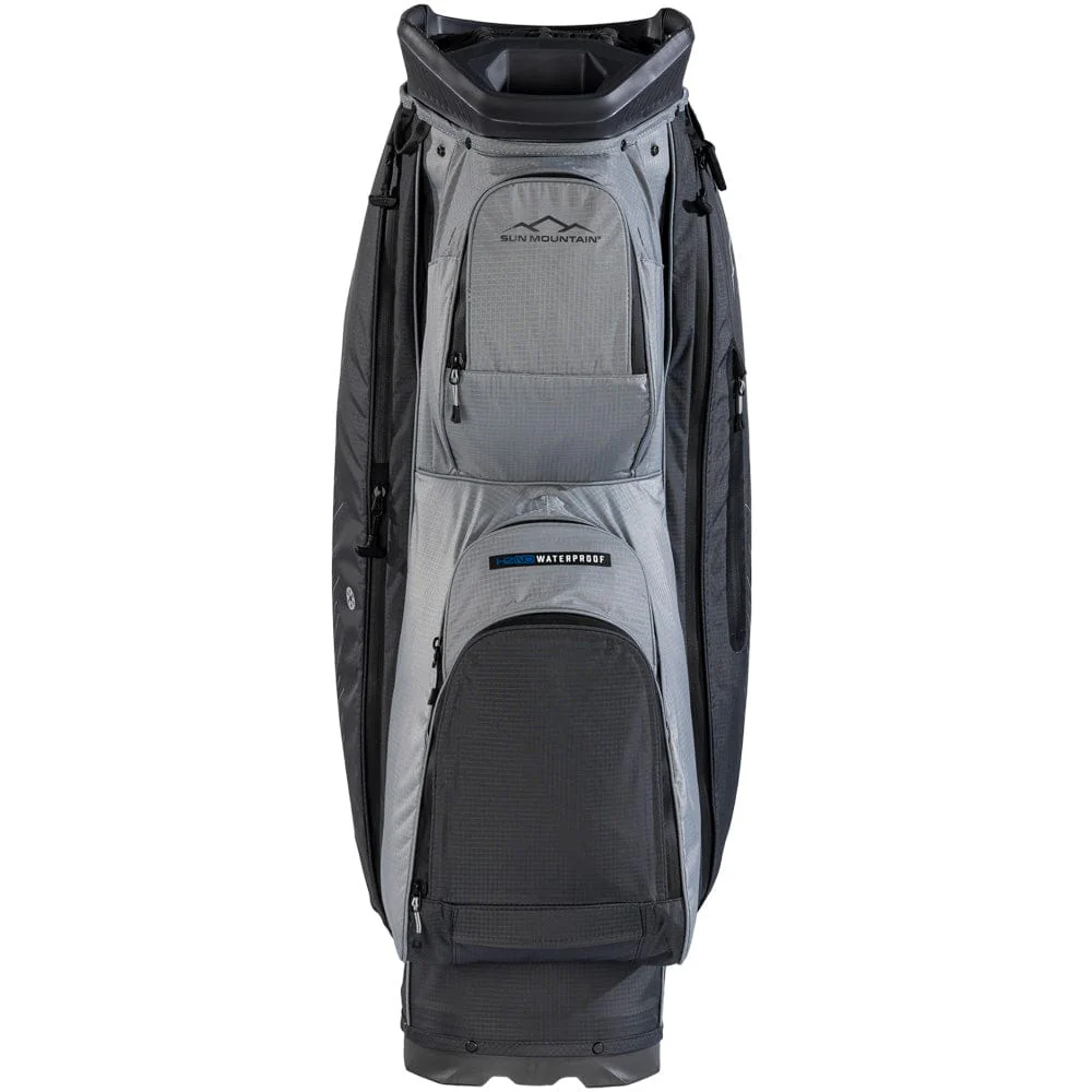 Sun Mountain C100 H2NO Waterproof Cart Bag - Steel/Cadet - Image 6
