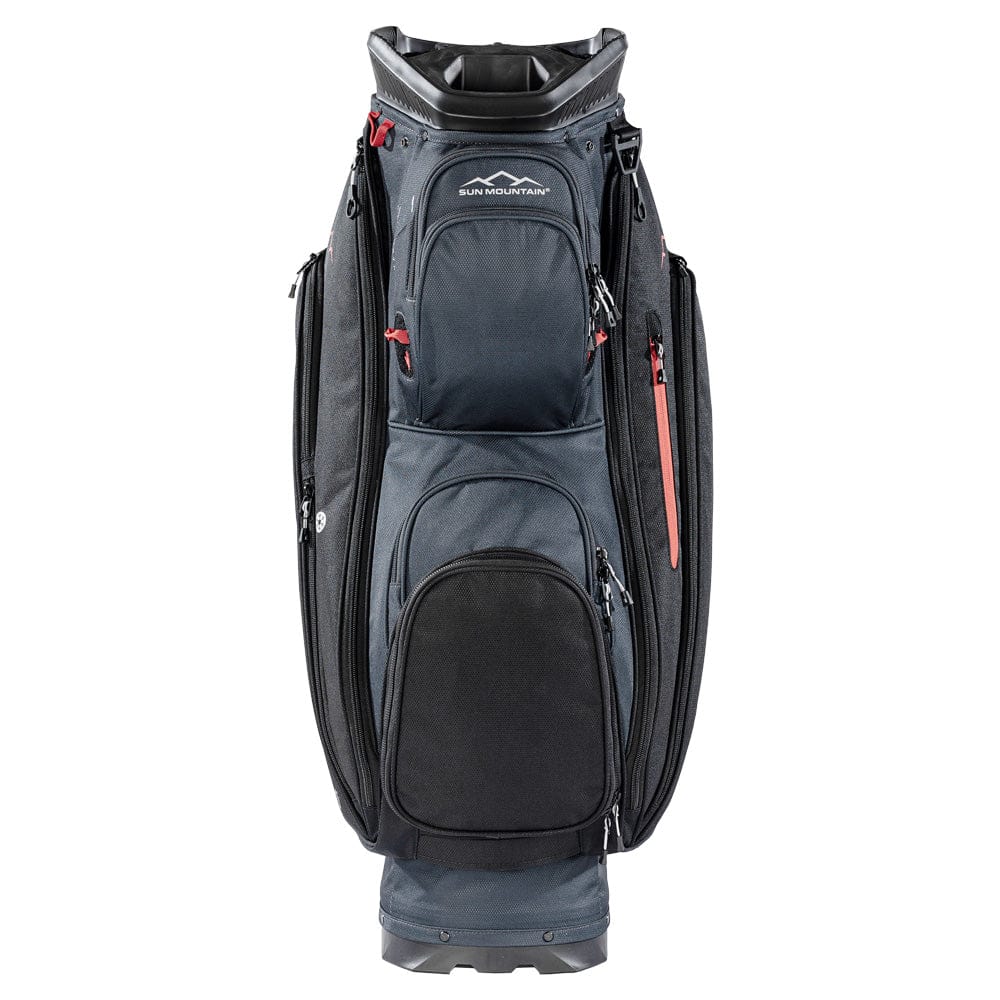 Sun Mountain C100 Cart Bag - Steel/Black/Red - Image 6