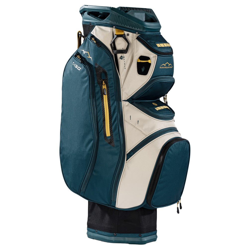 Sun Mountain C130 Cart Bag - Black/Pond/Sand - Image 7