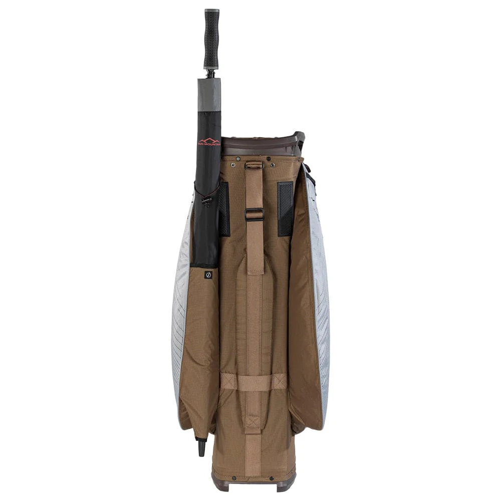 Sun Mountain C130 H2NO Waterproof Cart Bag - Leather/Shadow/Otter - Image 3