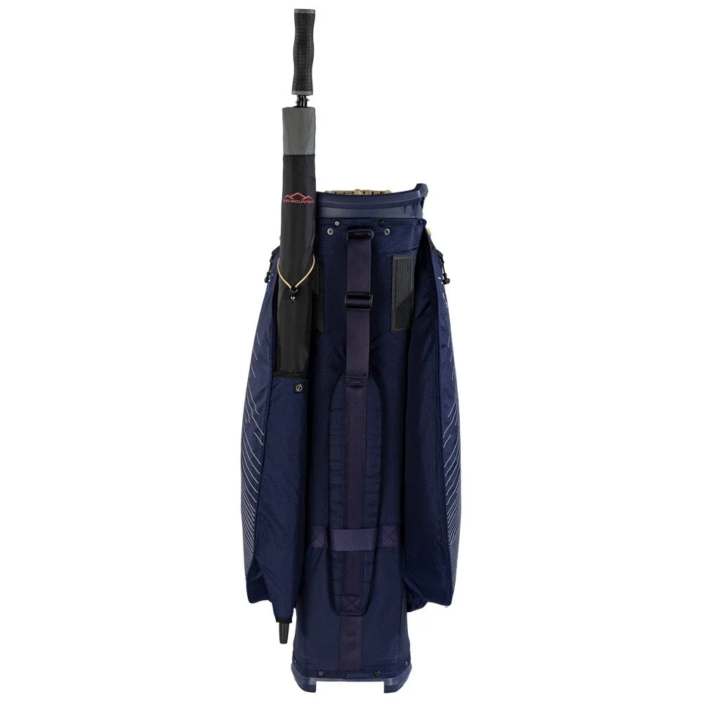 Sun Mountain C130 H2NO Waterproof Cart Bag - Navy/Gold/White - Image 3