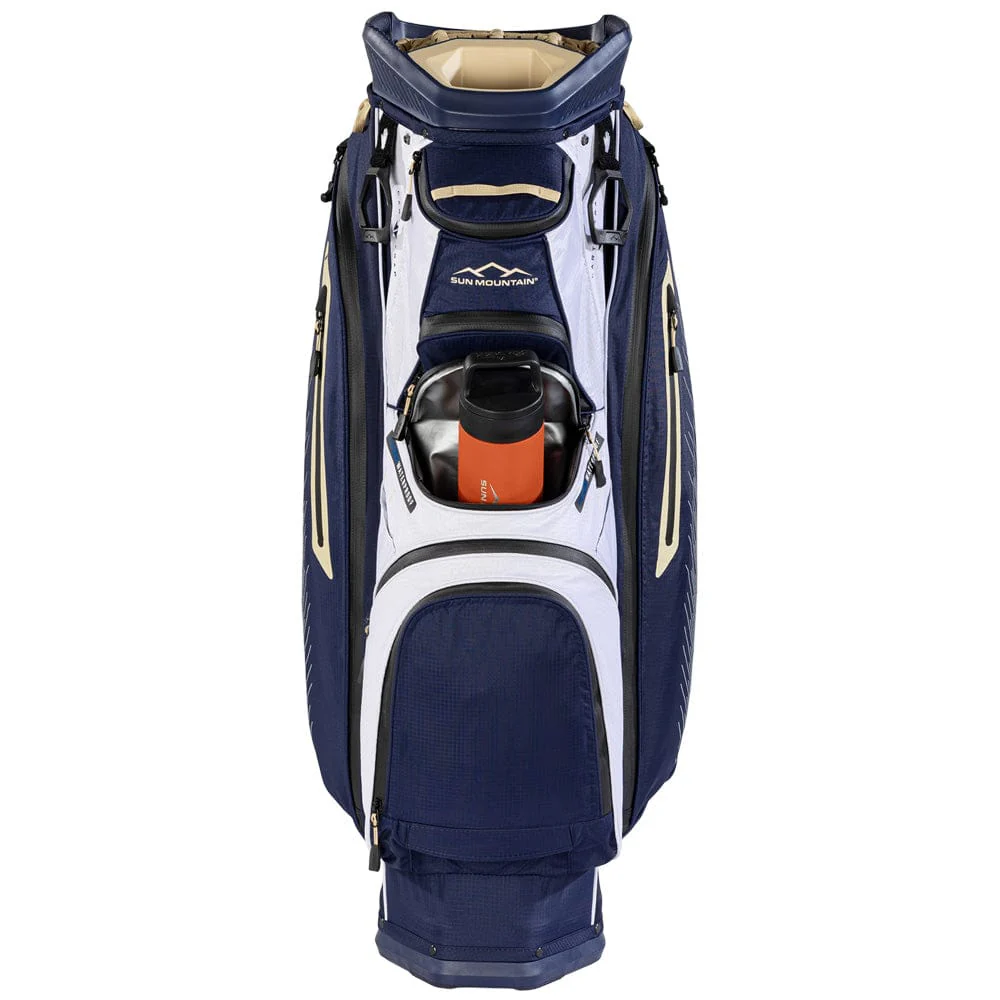 Sun Mountain C130 H2NO Waterproof Cart Bag - Navy/Gold/White - Image 6