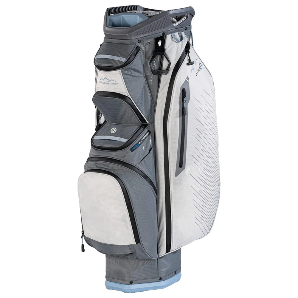 Sun Mountain C130 H2NO Waterproof Cart Bag - Nickel/Platinum/Ash