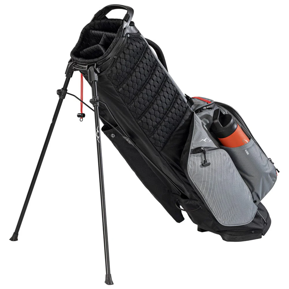Sun Mountain Eclipse E2.5 H2NO Waterproof Stand Bag - Black/Nickel/Red - Image 4