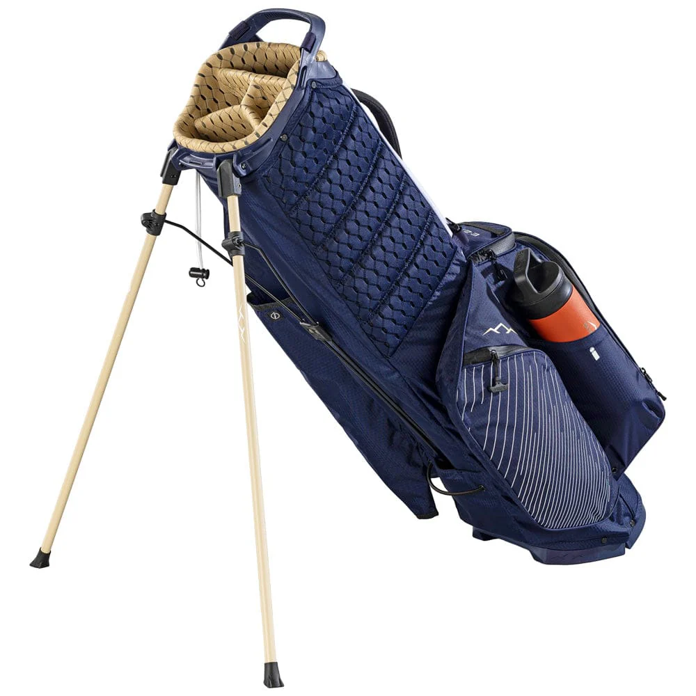 Sun Mountain Eclipse E2.5 H2NO Waterproof Stand Bag - Navy/Gold/White - Image 5