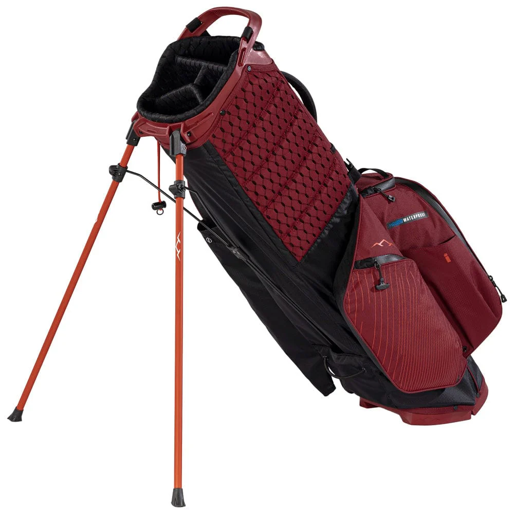 Sun Mountain Eclipse E3.5 H2NO Waterproof Stand Bag - Black/Garne/Inferno - Image 7