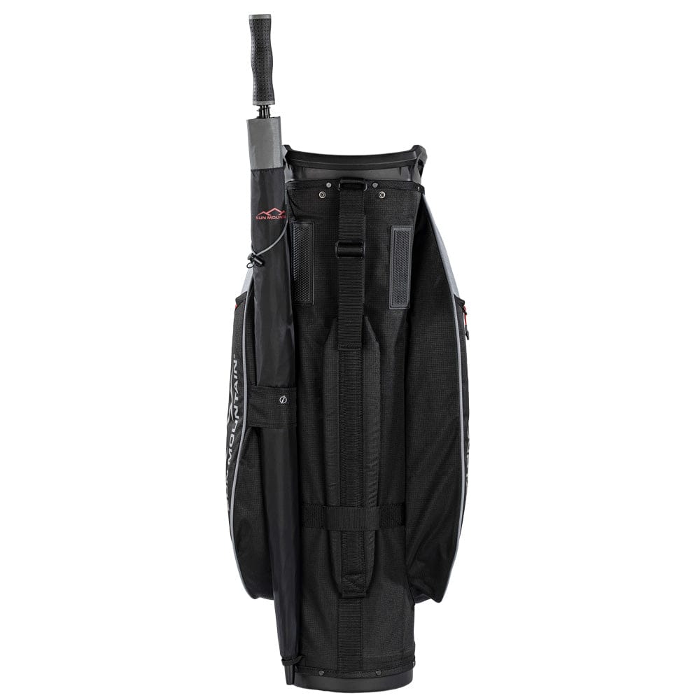 Sun Mountain Forerunner Cart Bag - Black/Nickel/Red - Image 3